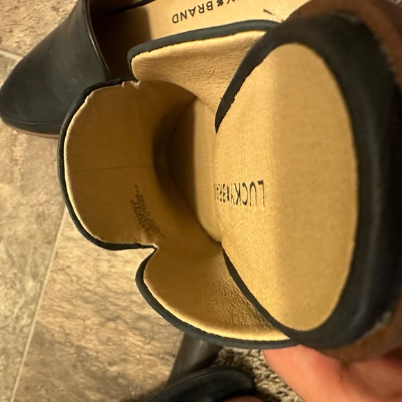 LUCKY BRAND -BRAND NEW LOAFER MULES (DARK BLUE/BLACK - Picture 5 of 7